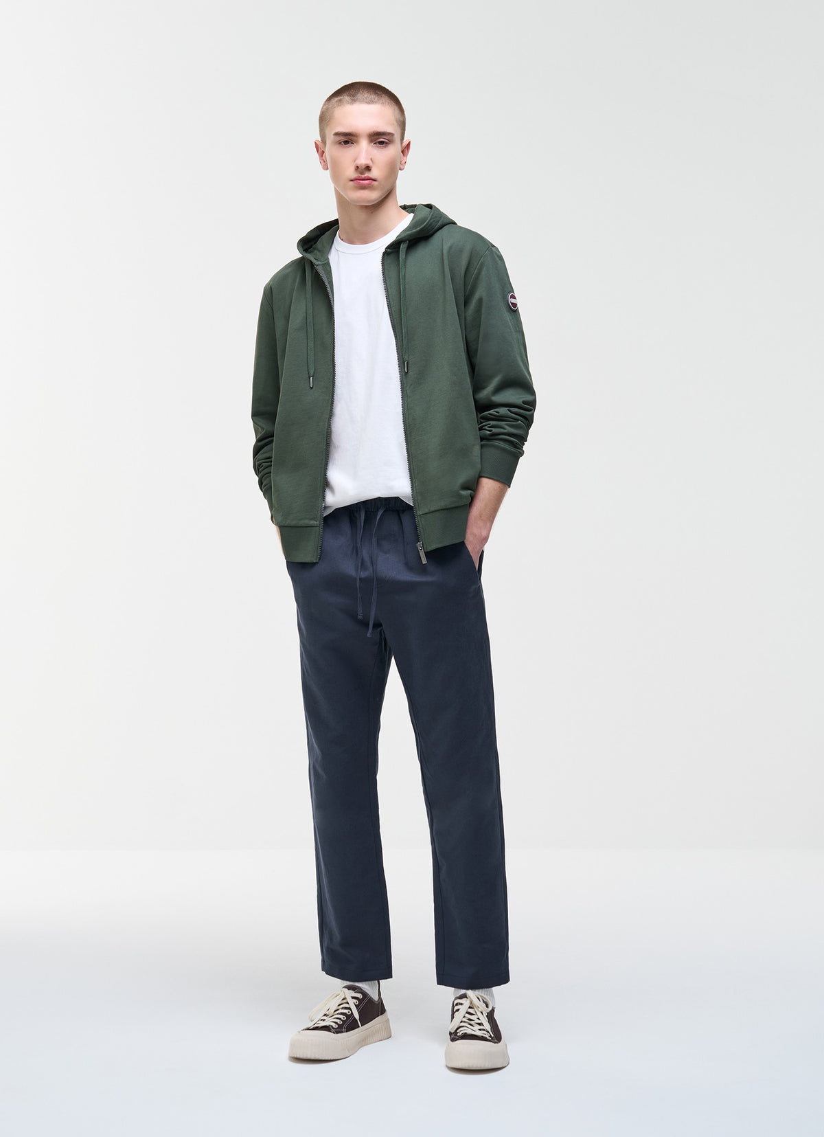 Felpa con cappuccio e full zip 82401AZ 769 COLMAR 