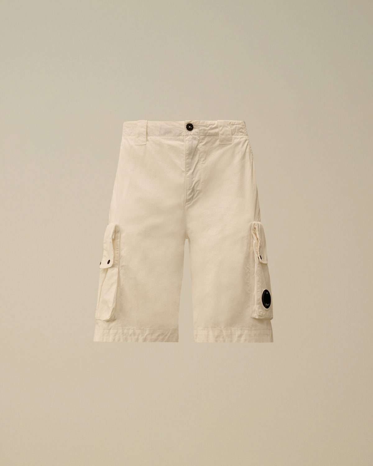 Cotton Gabardine Lens Cargo Shorts 20CMBE254A 103 C.P. COMPANY 
