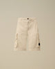 Cotton Gabardine Lens Cargo Shorts