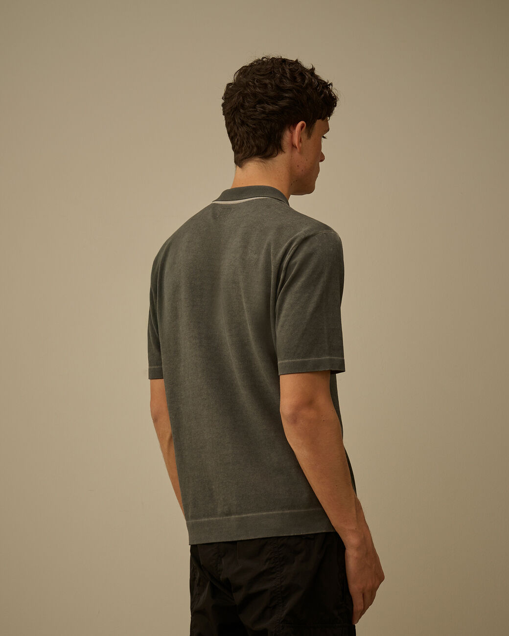 Cotton Crepe Double Dyed Polo 20CMKN204A 921 C.P. COMPANY 