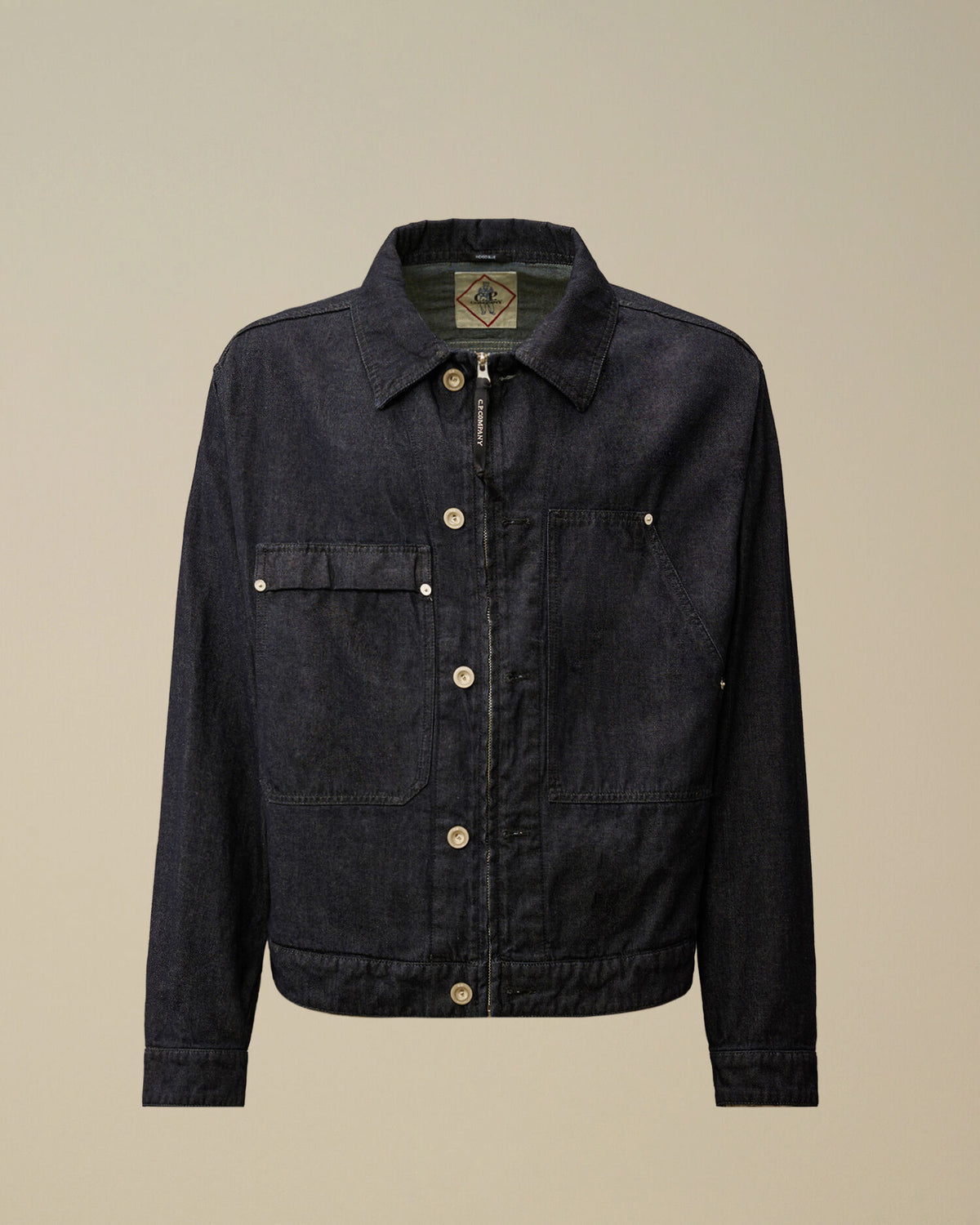 3/1 Denim Zip Jacket 20CMOW161A D08 C.P. COMPANY 