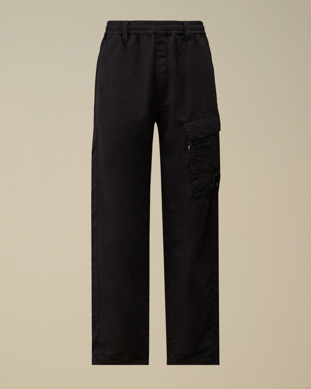 Cotton/Linen elasticated lens cargo pants 20CMPA249A 888 C.P. COMPANY 