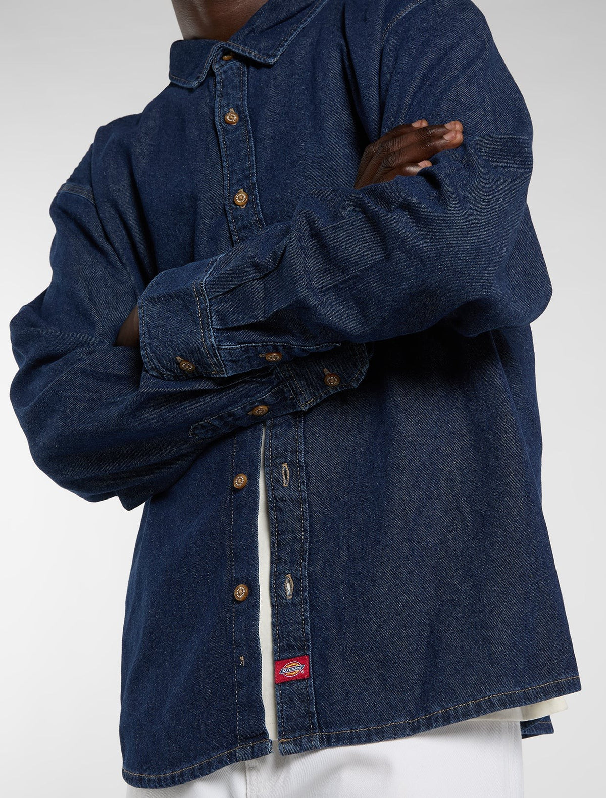 Camicia leggera in denim a maniche lunghe DK0A88GY 0DD1 DICKIES 