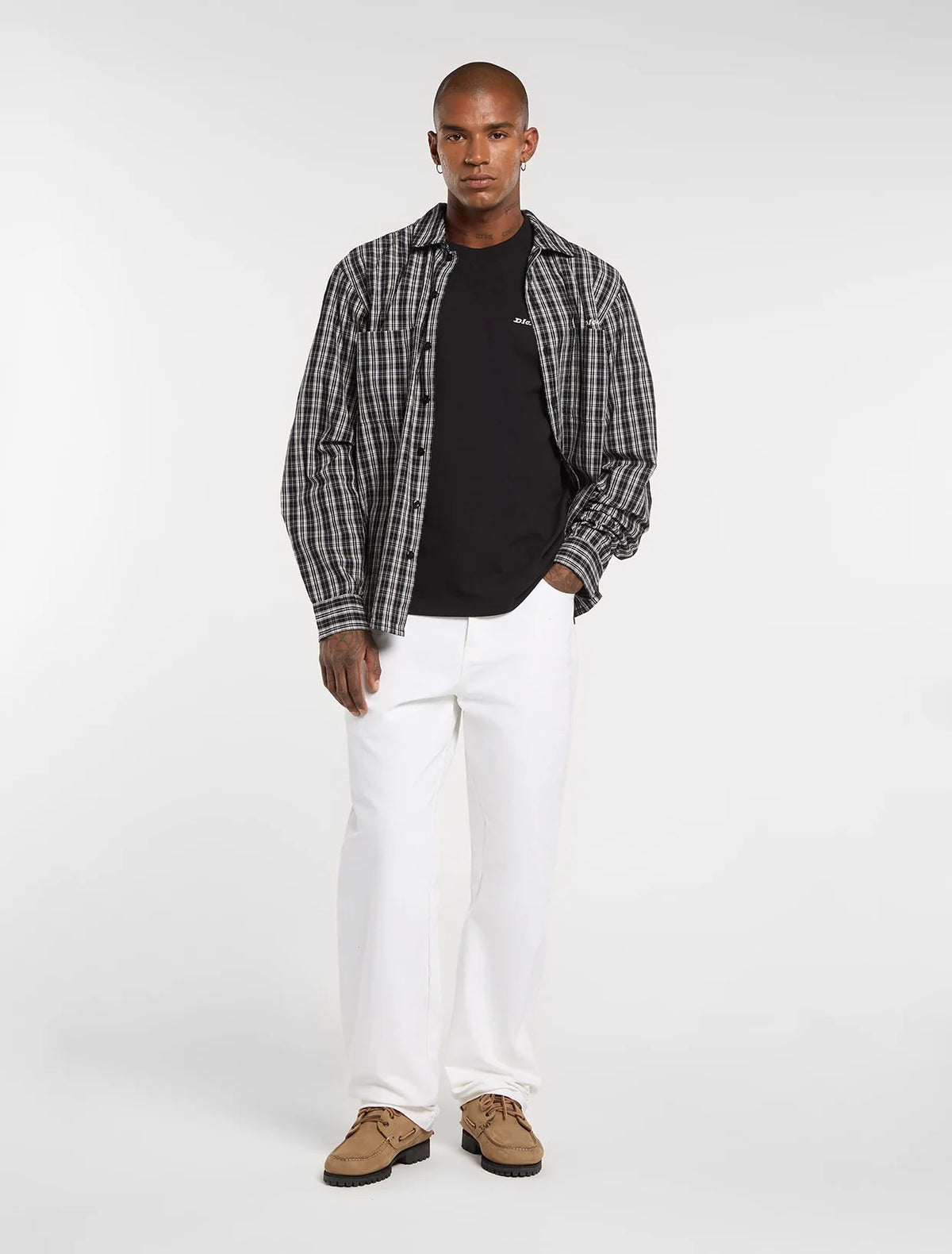 T-shirt di peso medio Loretto DK0A89EN BLK1 DICKIES 