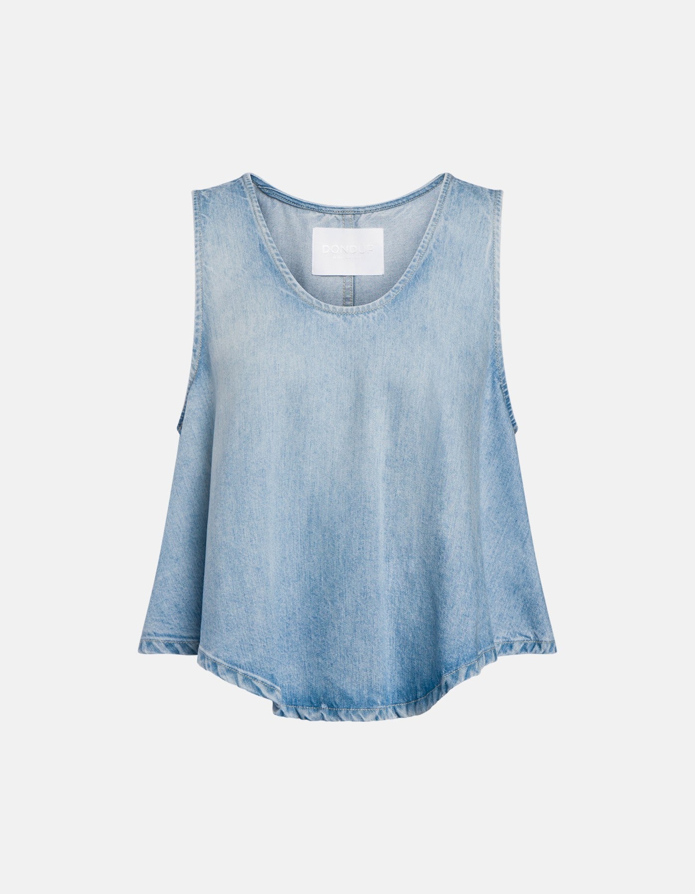 Top con scollo a U DC454DF0266DMC6 800 DONDUP 