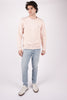 Felpa girocollo regular in cotone