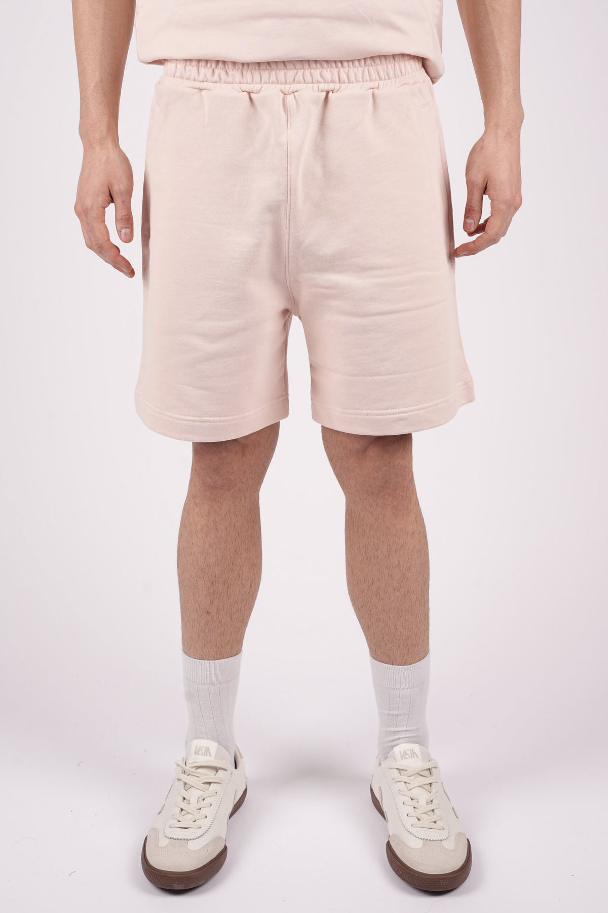 Bermuda regular in felpa di cotone UF648KF0196UML9 511 DONDUP 