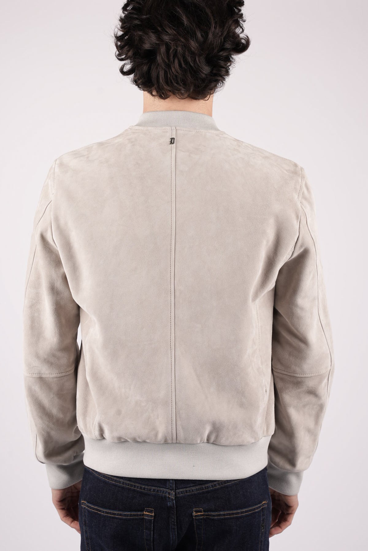 Bomber regular in suede UJ999PL0679UXXX 021 DONDUP 
