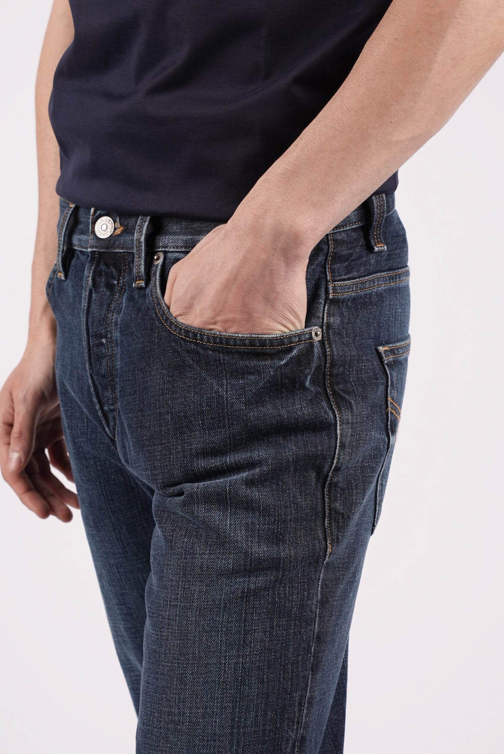 Jeans Brighton carrot in denim fisso UP434DFE311UMF1 800 DONDUP 