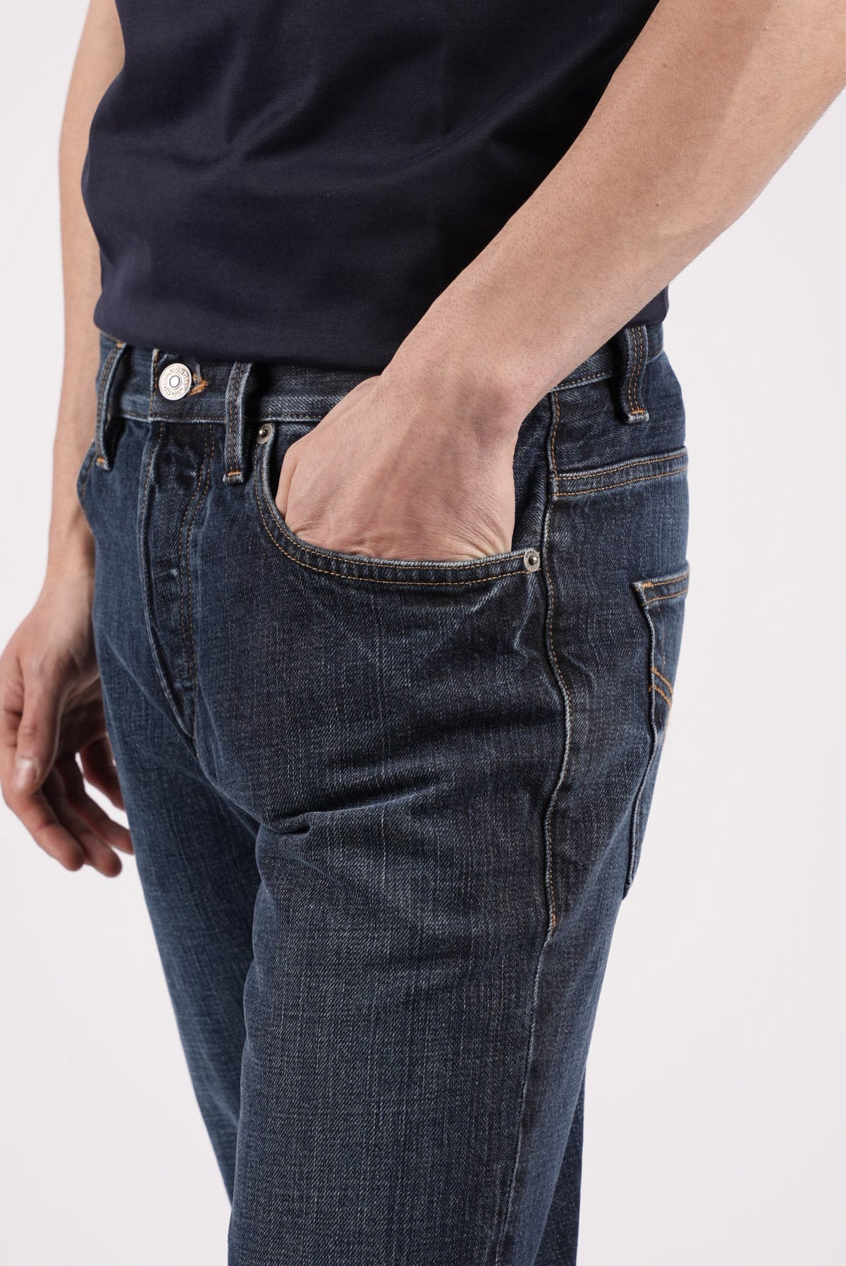 Jeans Brighton carrot in denim fisso UP434DFE311UMF1 800 DONDUP 