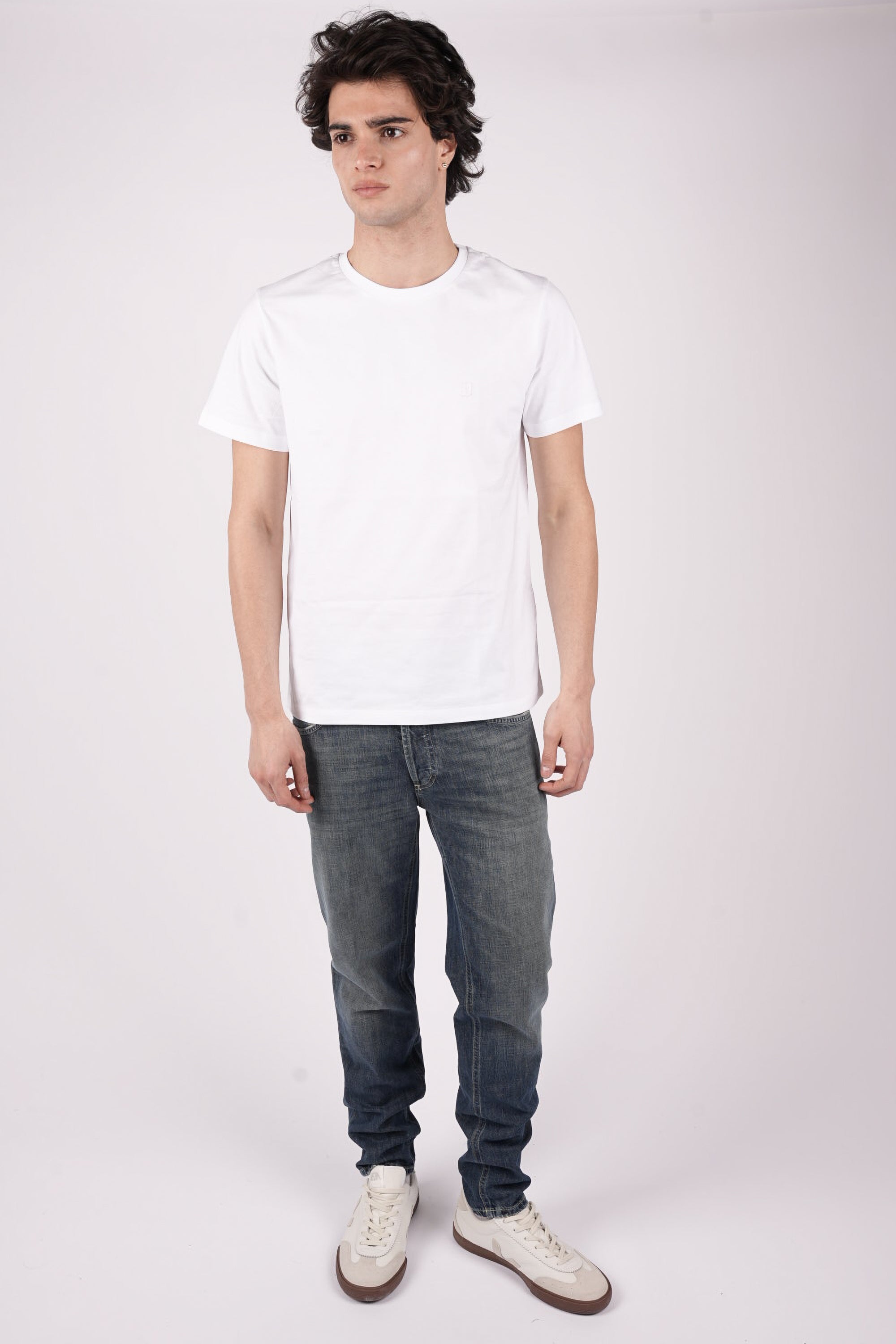 Jeans Brighton carrot in denim fisso riciclato UP434DFH269UJ41 800 DONDUP 