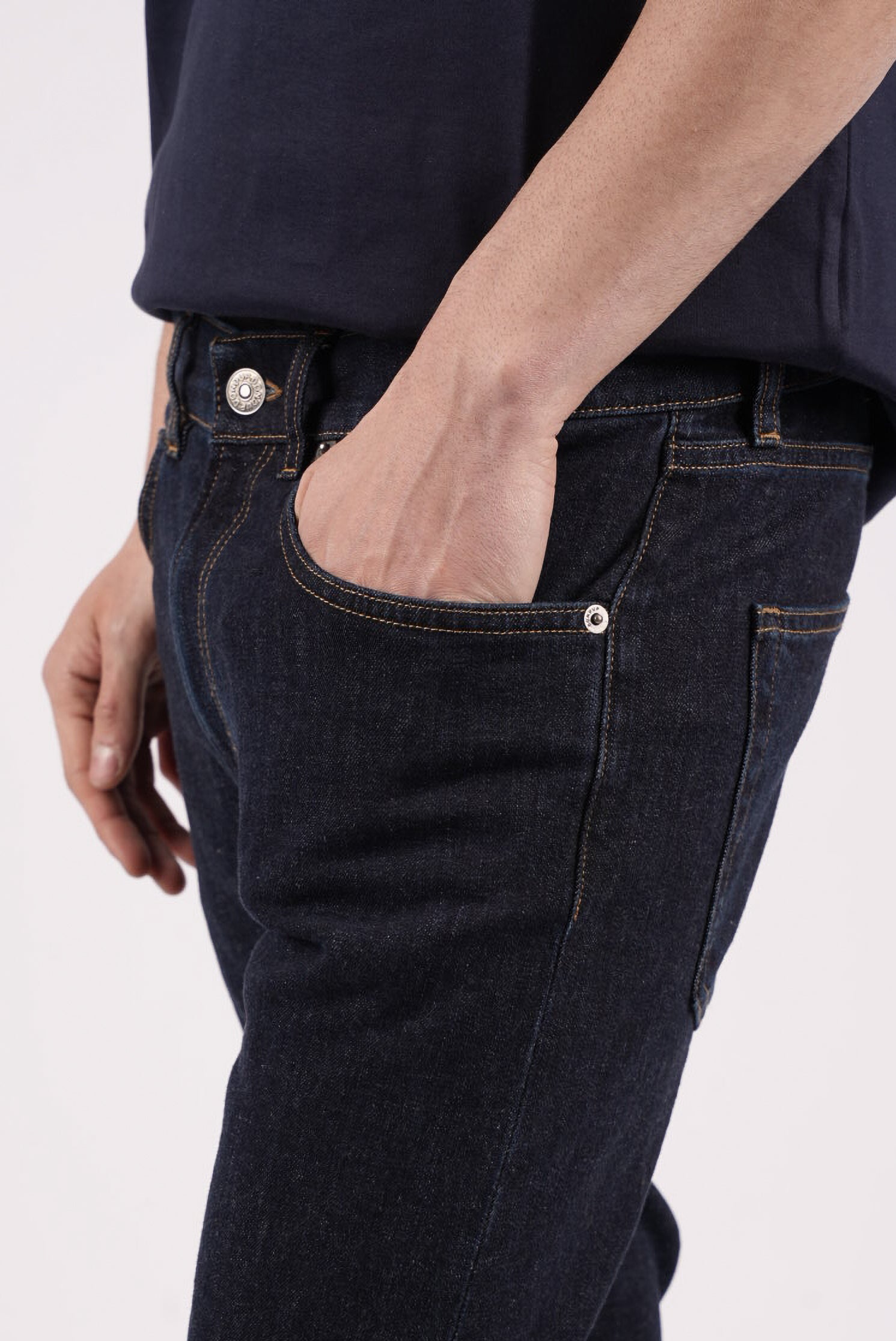 Jeans in denim di cotone UP563ZDS0257ULH1 800 DONDUP 