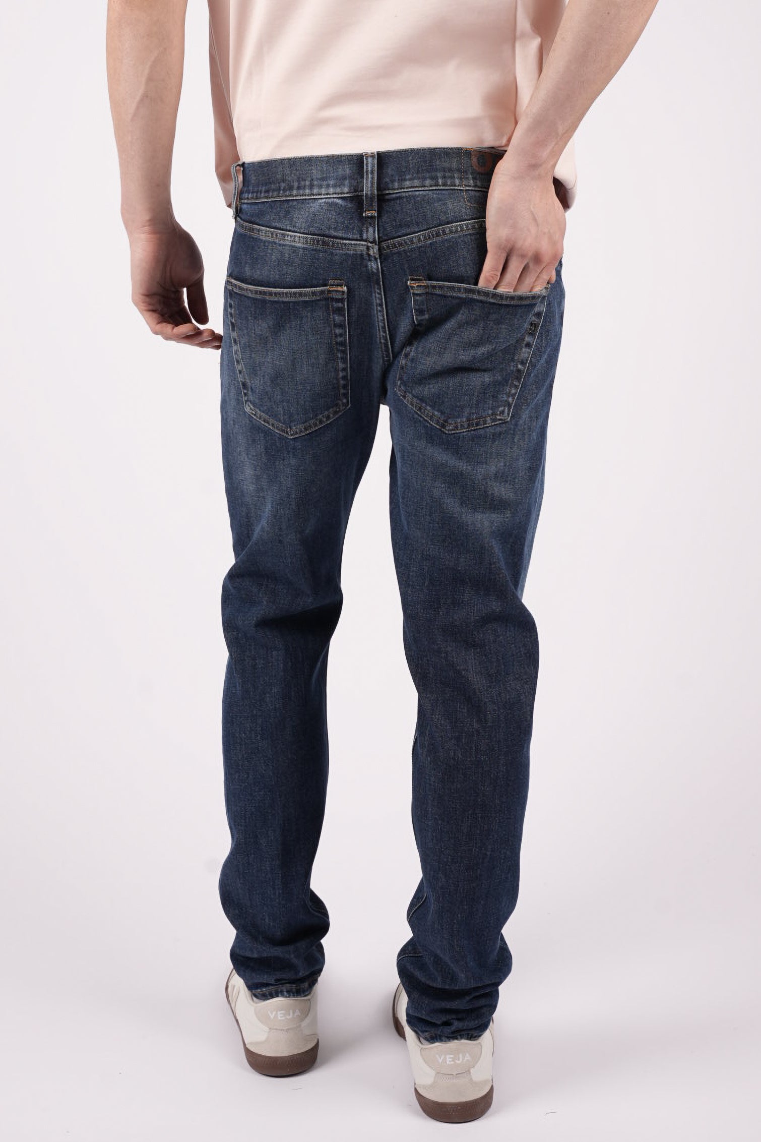 Jeans Icon regular in denim stretch UP563ZDSE340UMA2 800 DONDUP 