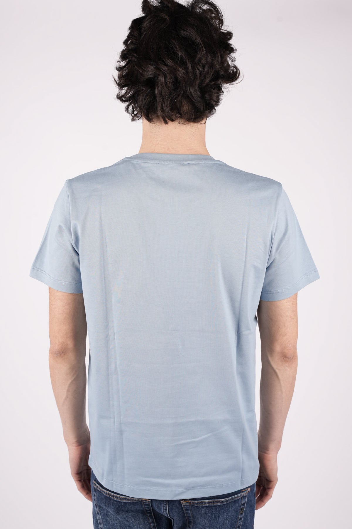T-shirt girocollo regular in jersey US198JF0309UML6 858 DONDUP 