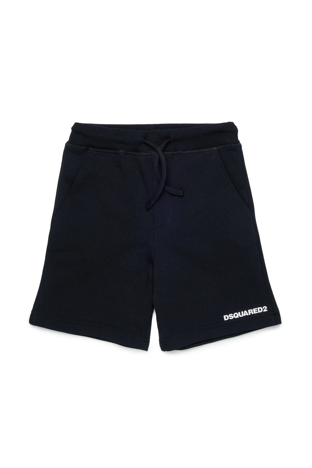 Shorts in felpa con logo DQ2738D0094 DQ900 DSQUARED2 
