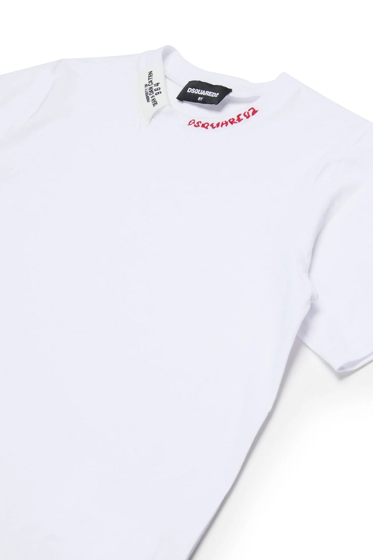 T-shirt girocollo con logo DQ3161D0AGP DQ100 DSQUARED2 