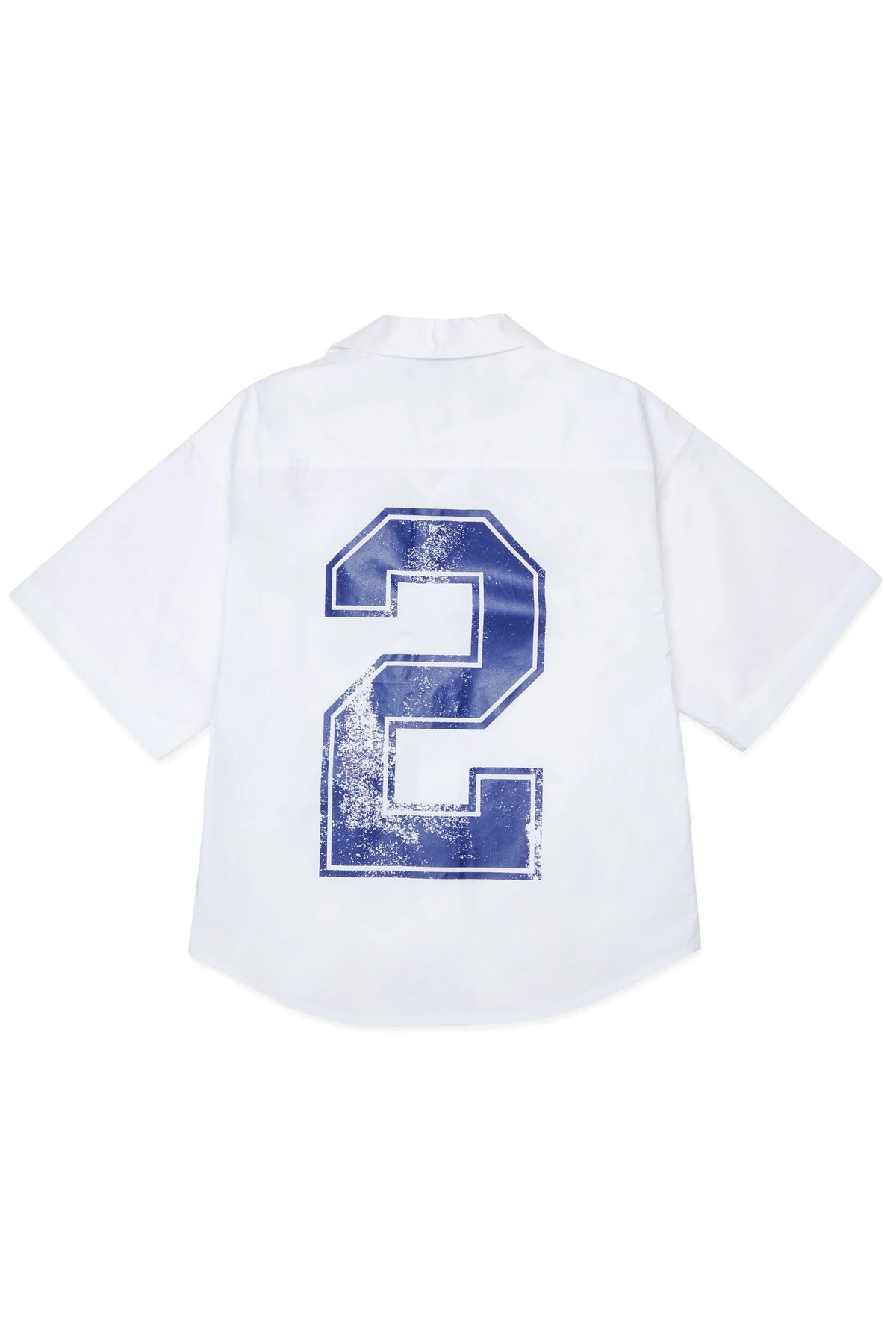 Camicia manica corta con logo DQ3223D007D DQ100 DSQUARED2 