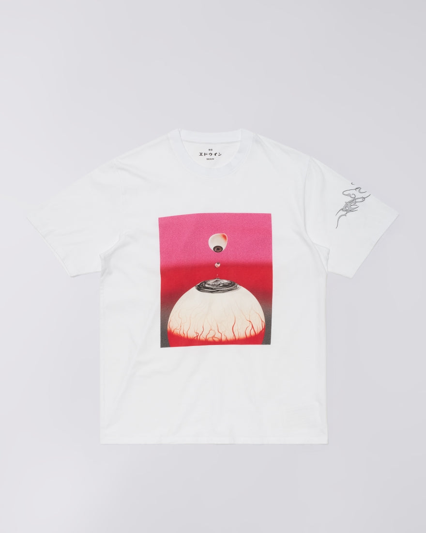Hold my gaze t-shirt ls I036582 0267 EDWIN 