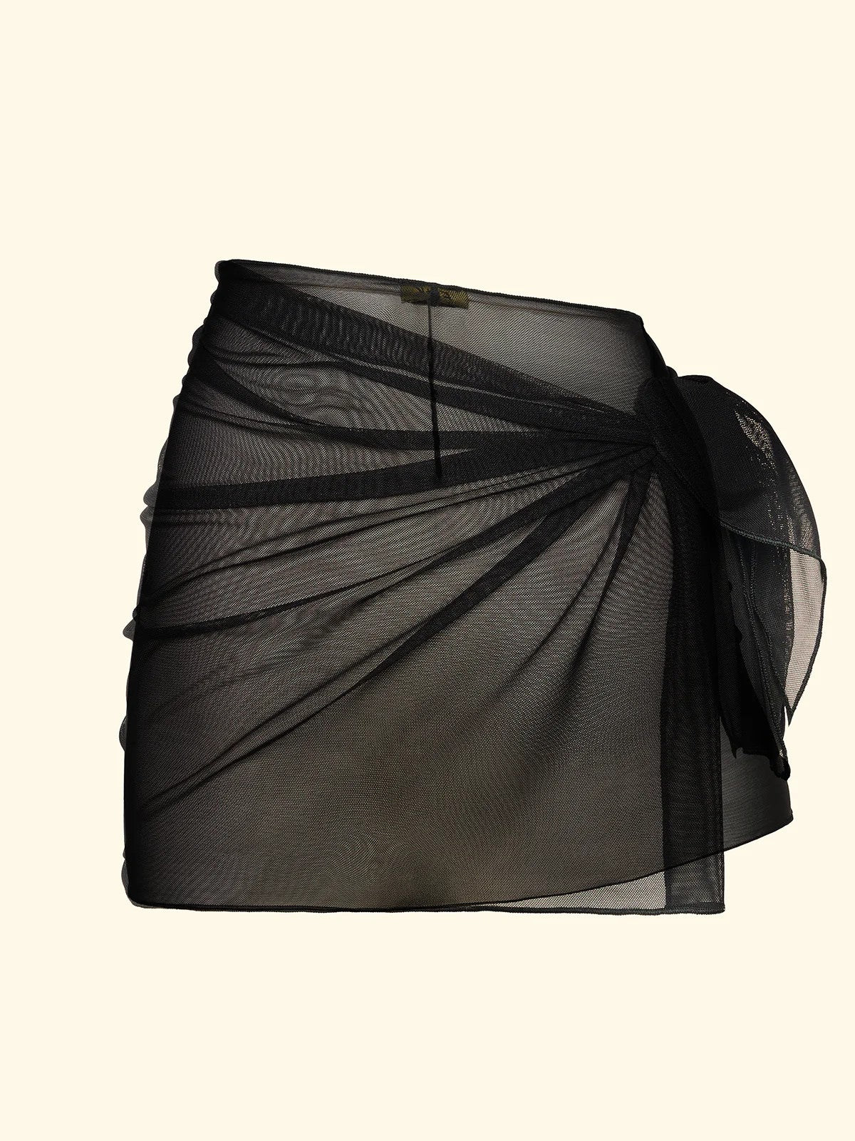 Pareo corto donna nero FK00SW1841 BK F**K 