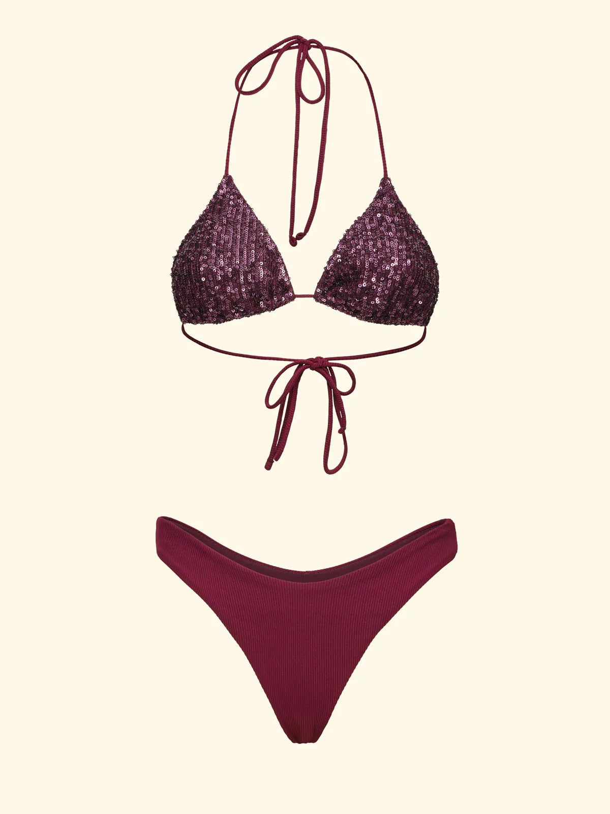 Bikini donna bordeaux FK26SW0600 BD F**K 