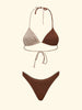 Women's brown bikini