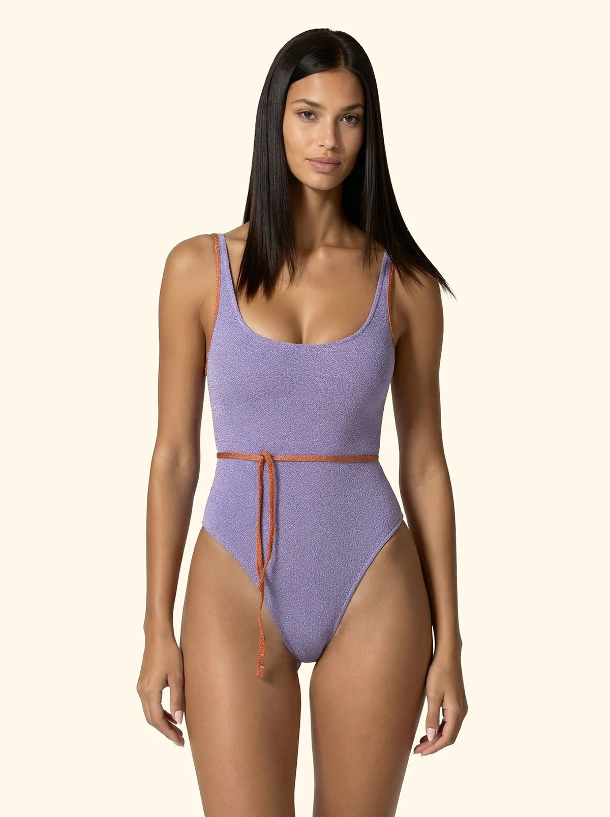 Monokini donna lilla FK26SW1113 LC F**K 