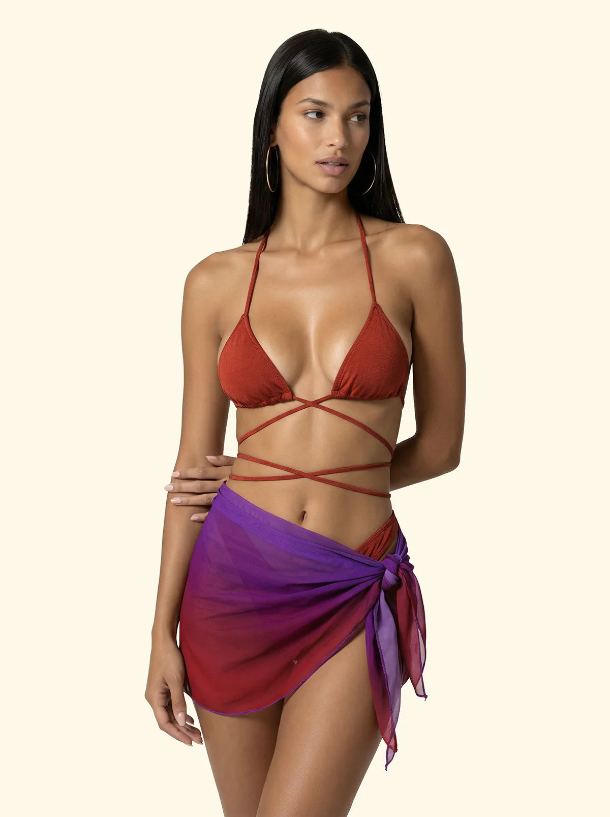 Pareo corto donna fantasia FK26SW1856X 81 F**K 