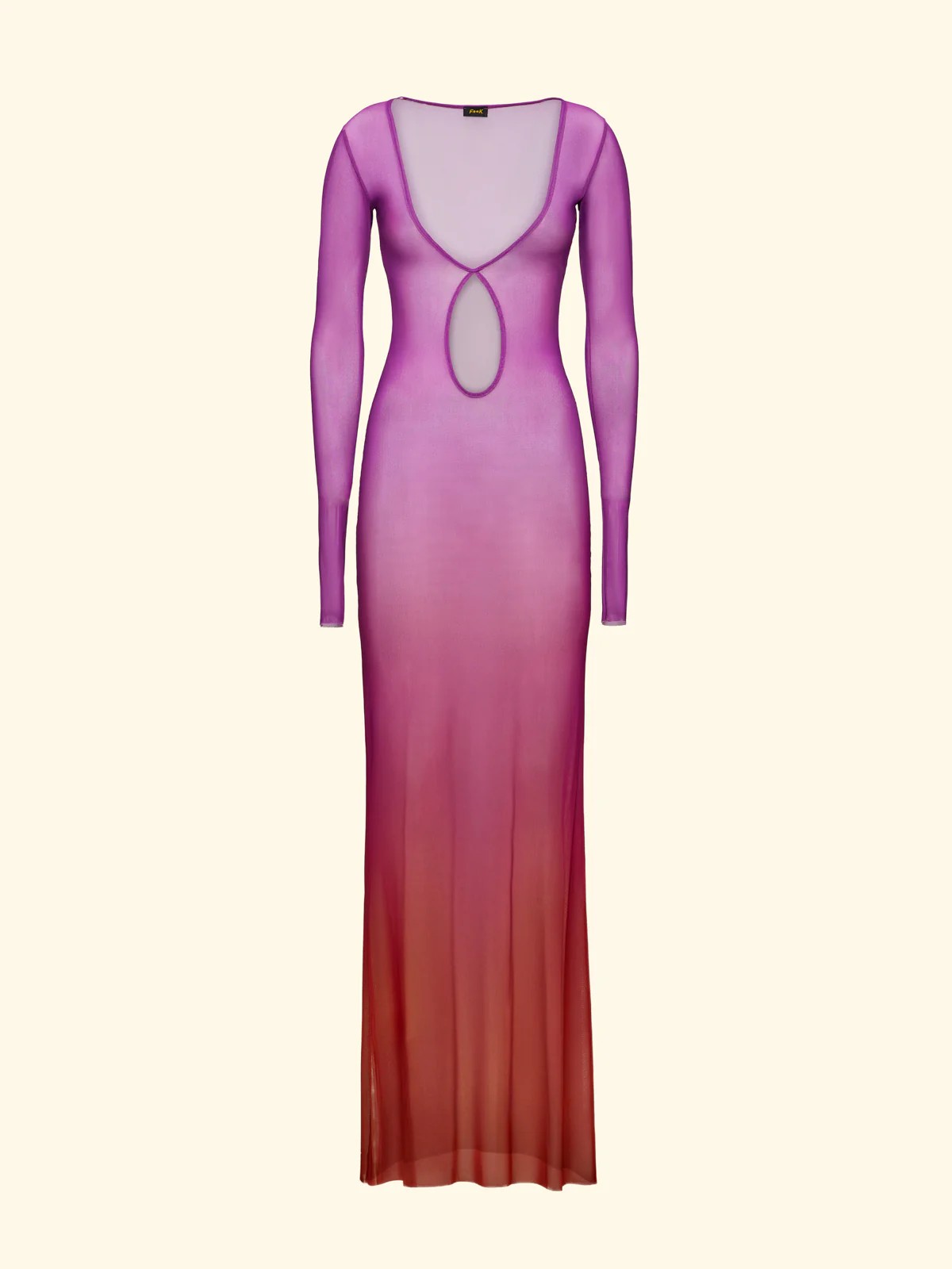 Vestito lungo donna fantasia FK26SW1858X 81 F**K 