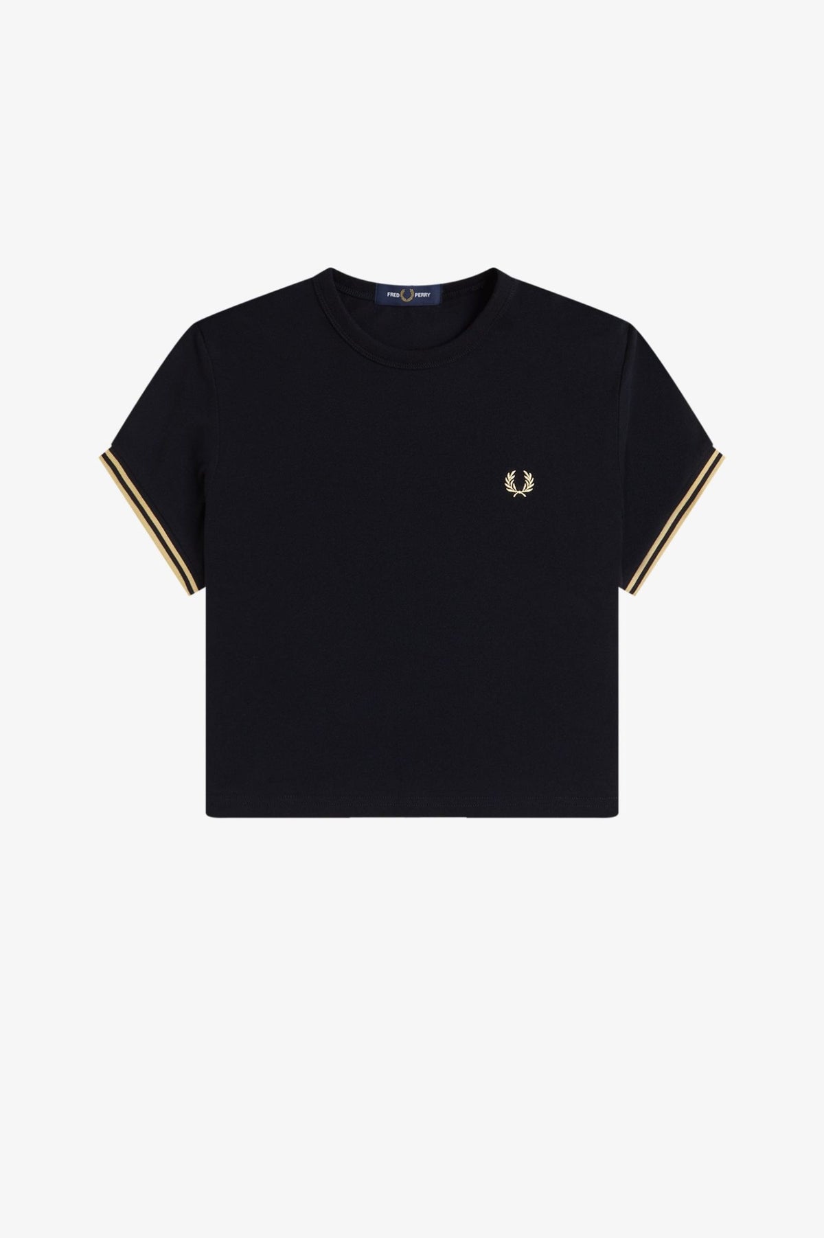 T-shirt in piqué Supima® con doppia riga G217157 90A FRED PERRY 