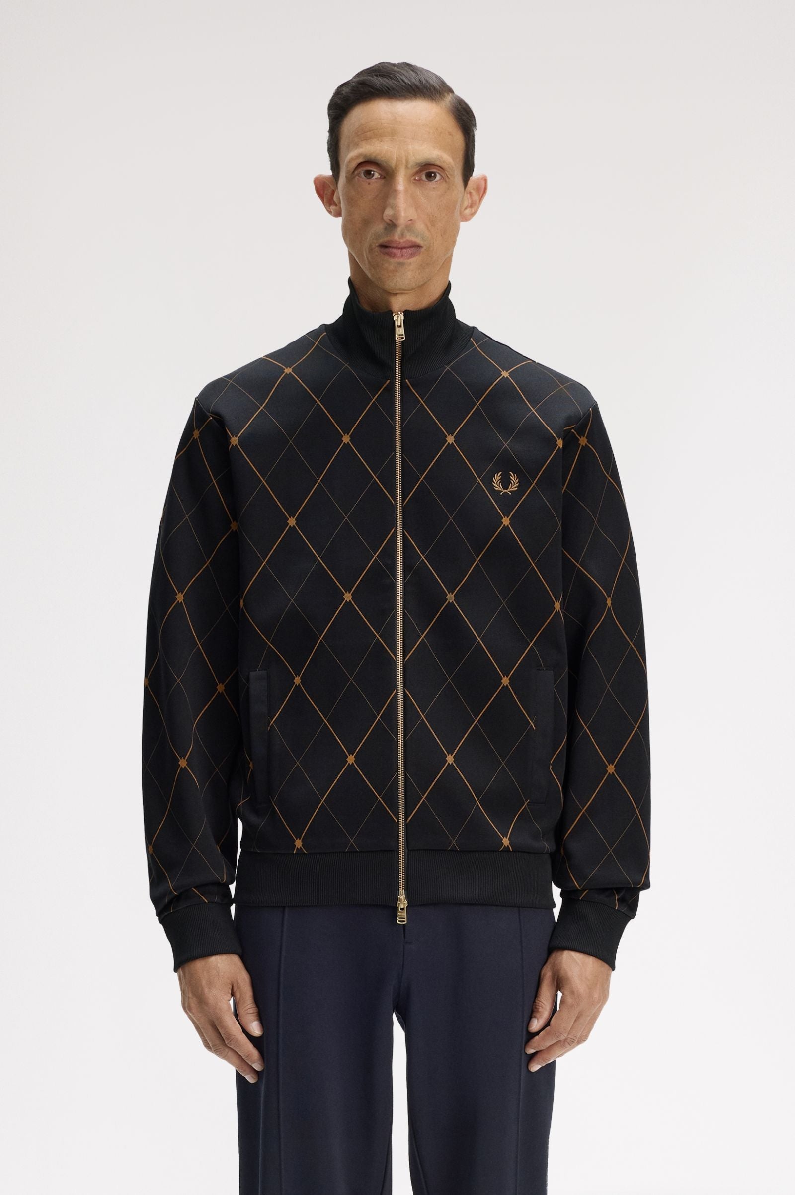 Track Jacket A Losanghe J233258 102 FRED PERRY 