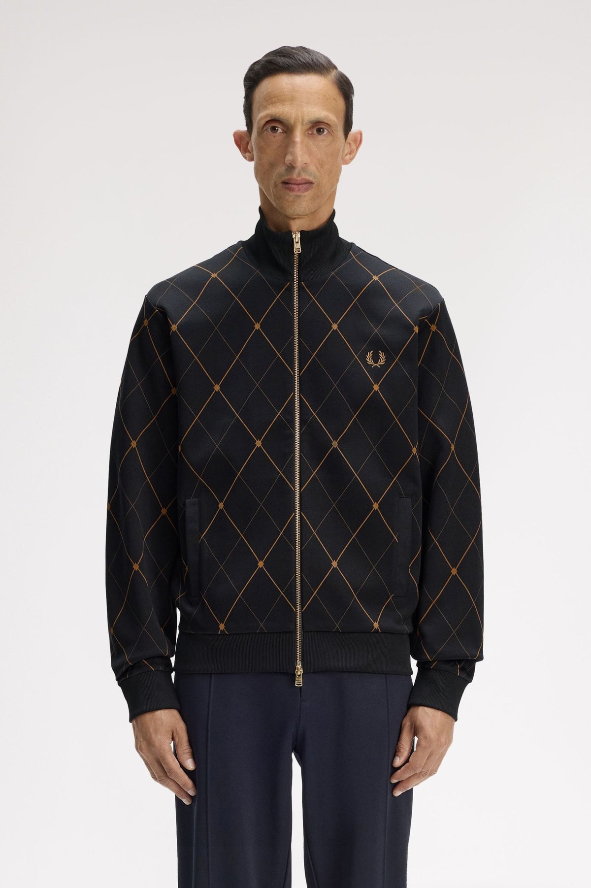 Track Jacket A Losanghe J233258 102 FRED PERRY 