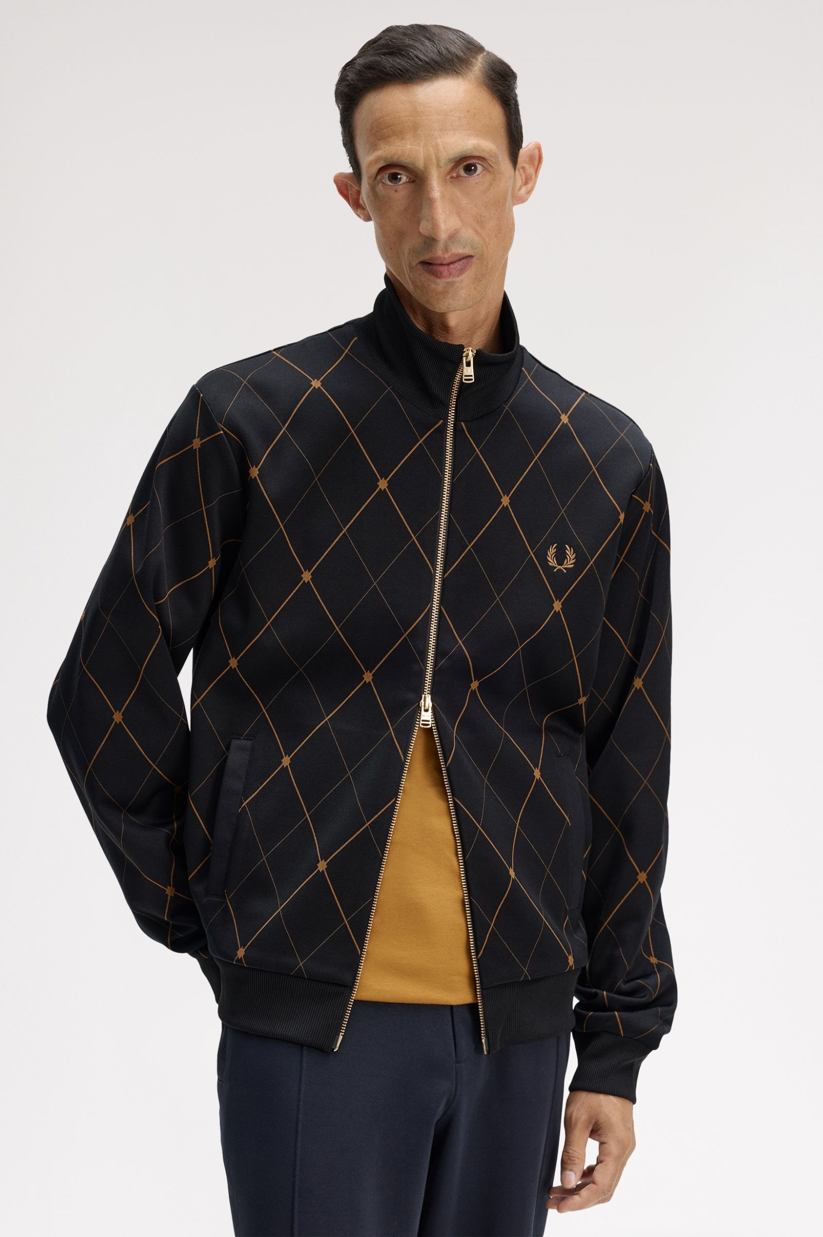 Track Jacket A Losanghe J233258 102 FRED PERRY 