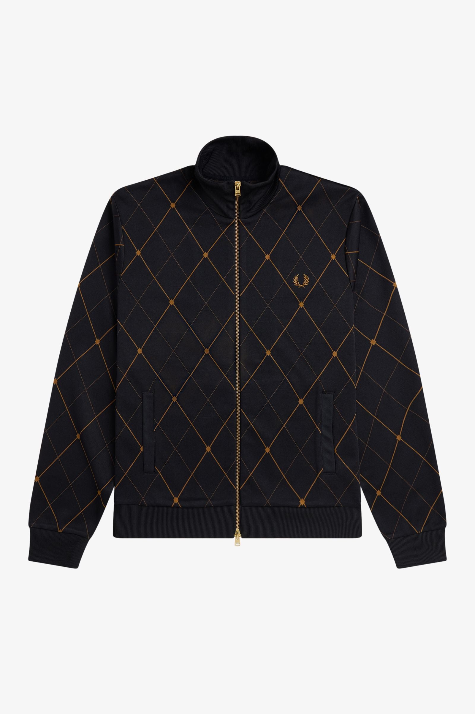 Track Jacket A Losanghe J233258 102 FRED PERRY 