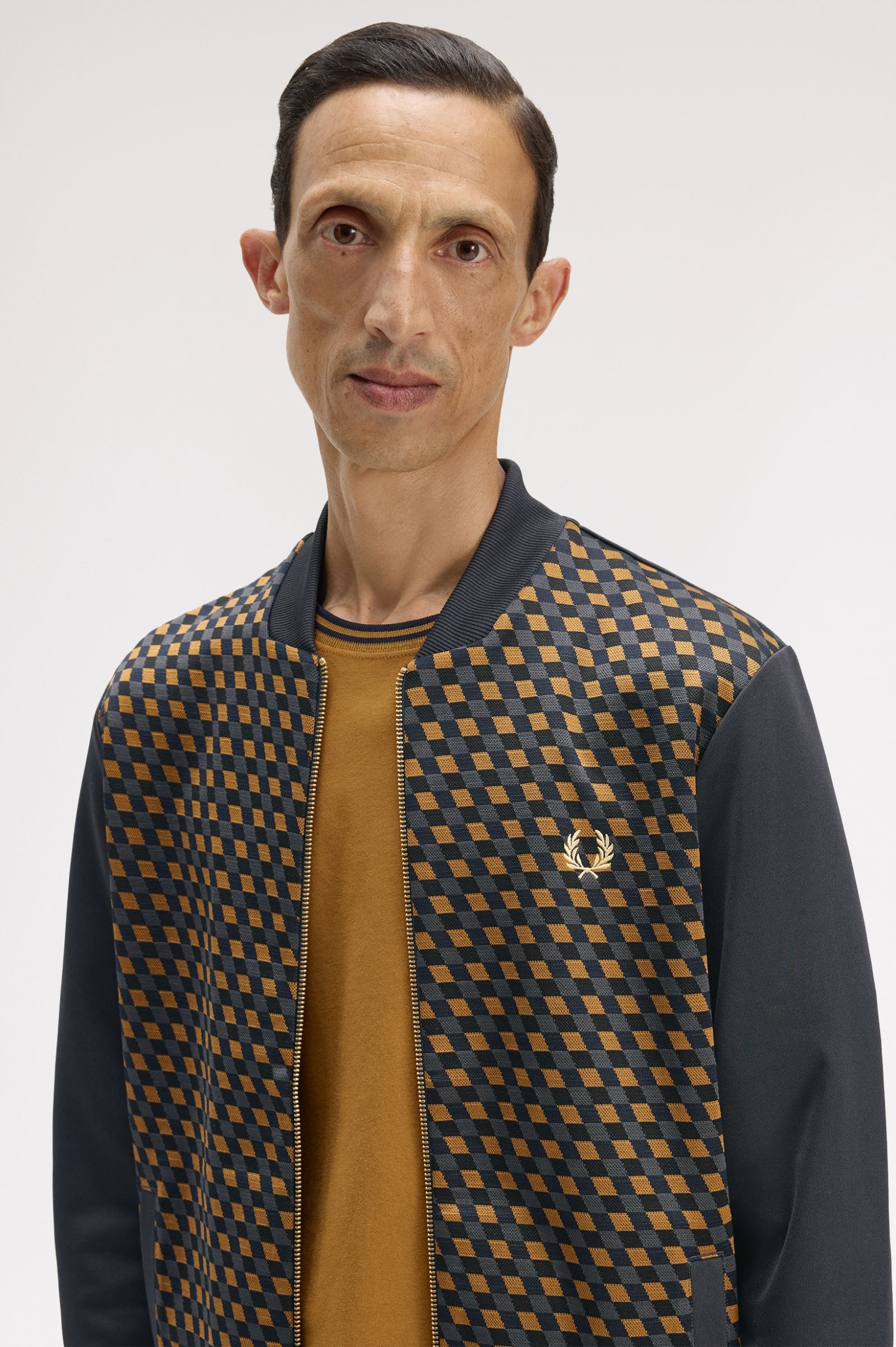 Track Jacket Geometrica J233358 297 FRED PERRY 