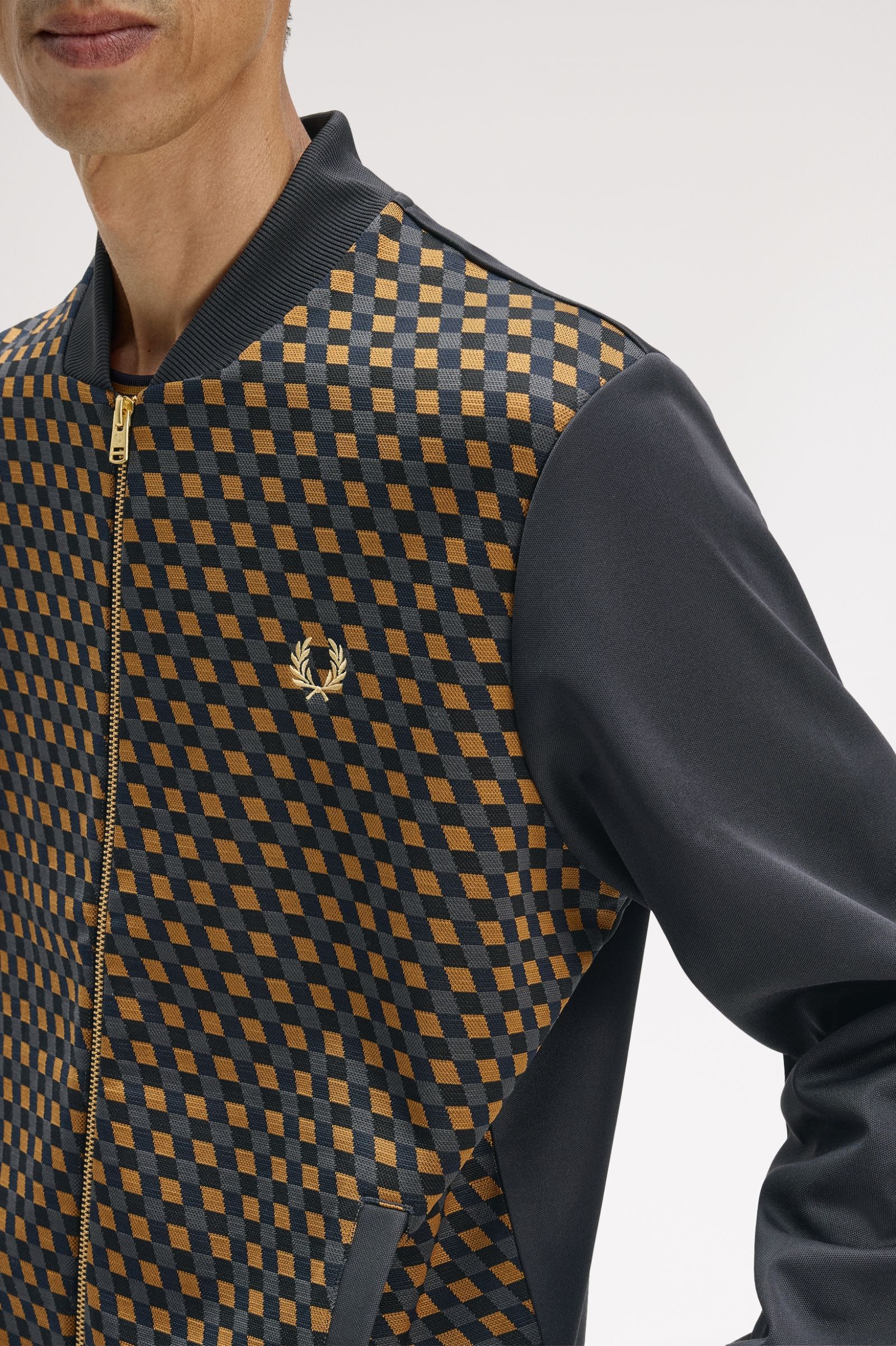 Track Jacket Geometrica J233358 297 FRED PERRY 