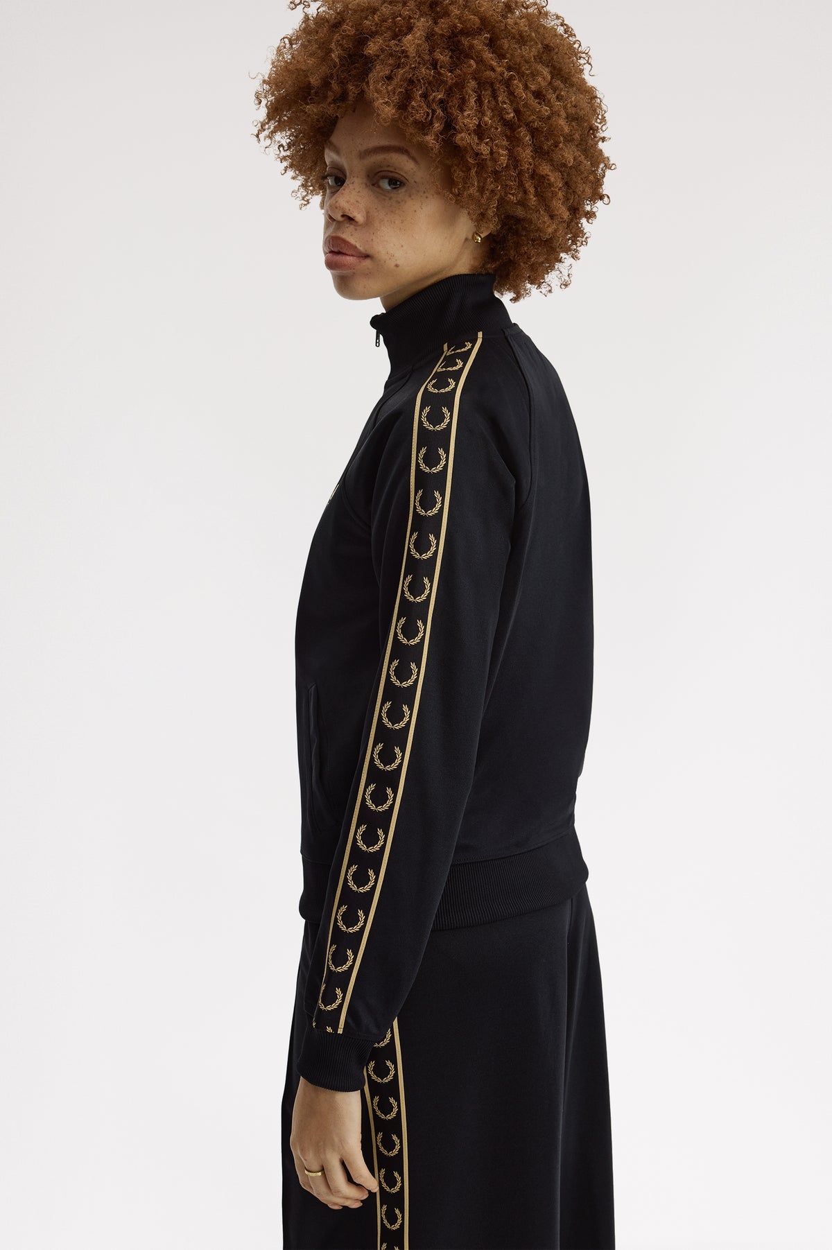 Track jacket con fettuccia J413157 90A FRED PERRY 