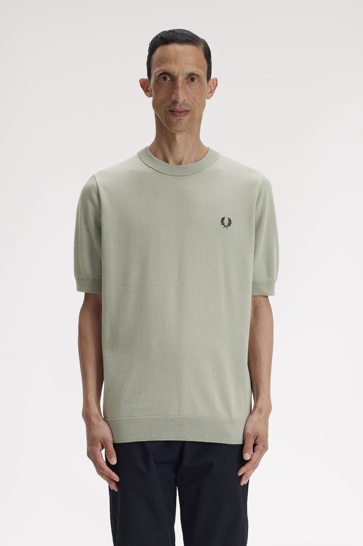 T-shirt in maglia K232257 M37 FRED PERRY 