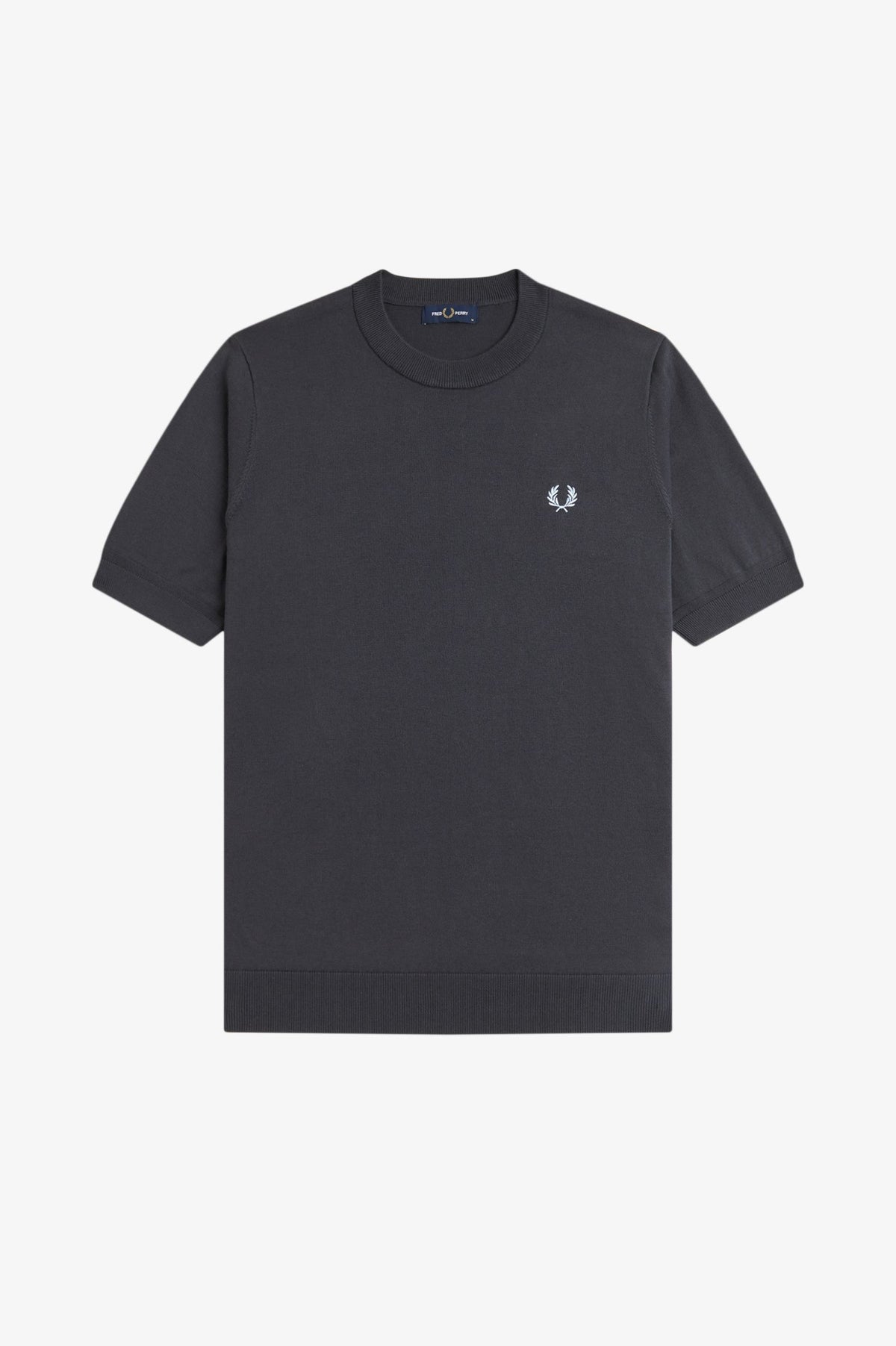 T-shirt in maglia di cotone K232258 297 FRED PERRY 