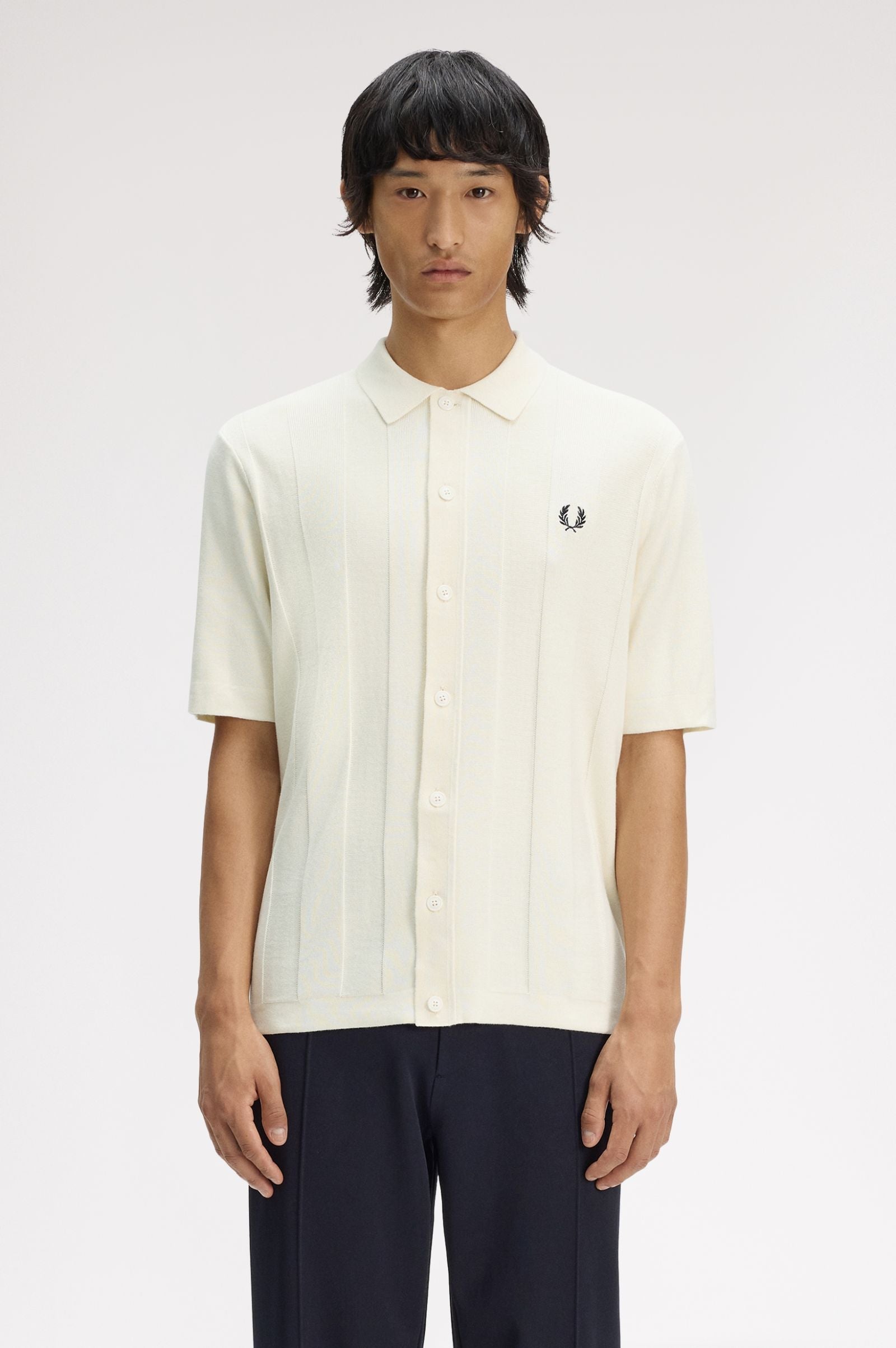 Polo A Righe Verticali Tono Su Tono K232458 560 FRED PERRY 