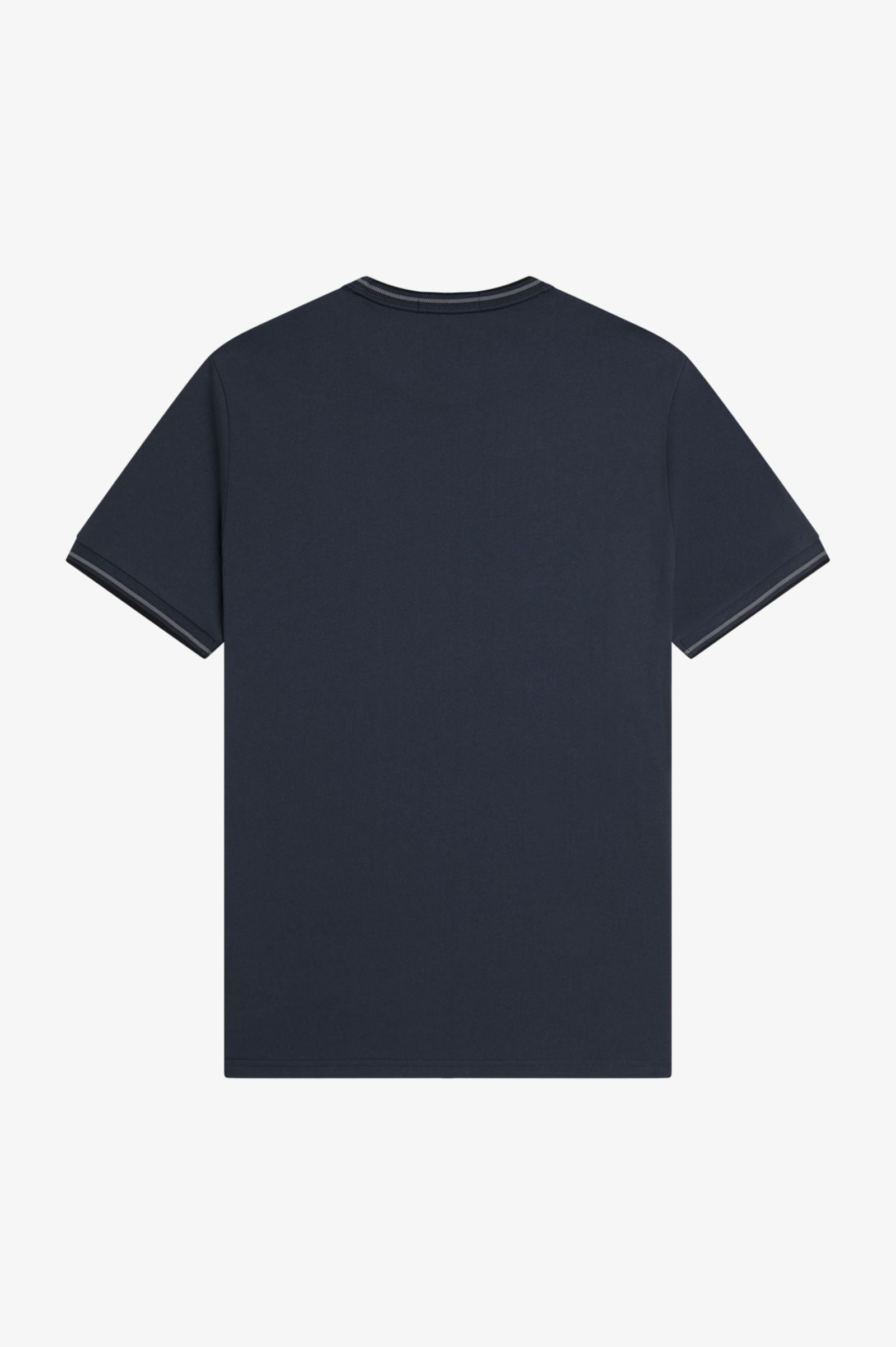 T-shirt con doppia riga M1588V57 01B FRED PERRY 