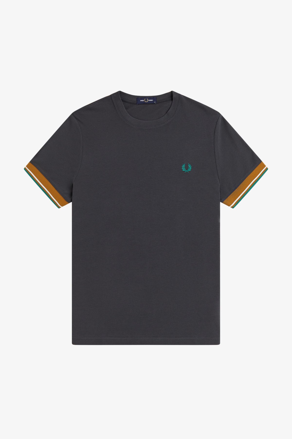 T-Shirt Con Doppia Riga Sul Bordo Manica M239658 297 FRED PERRY 