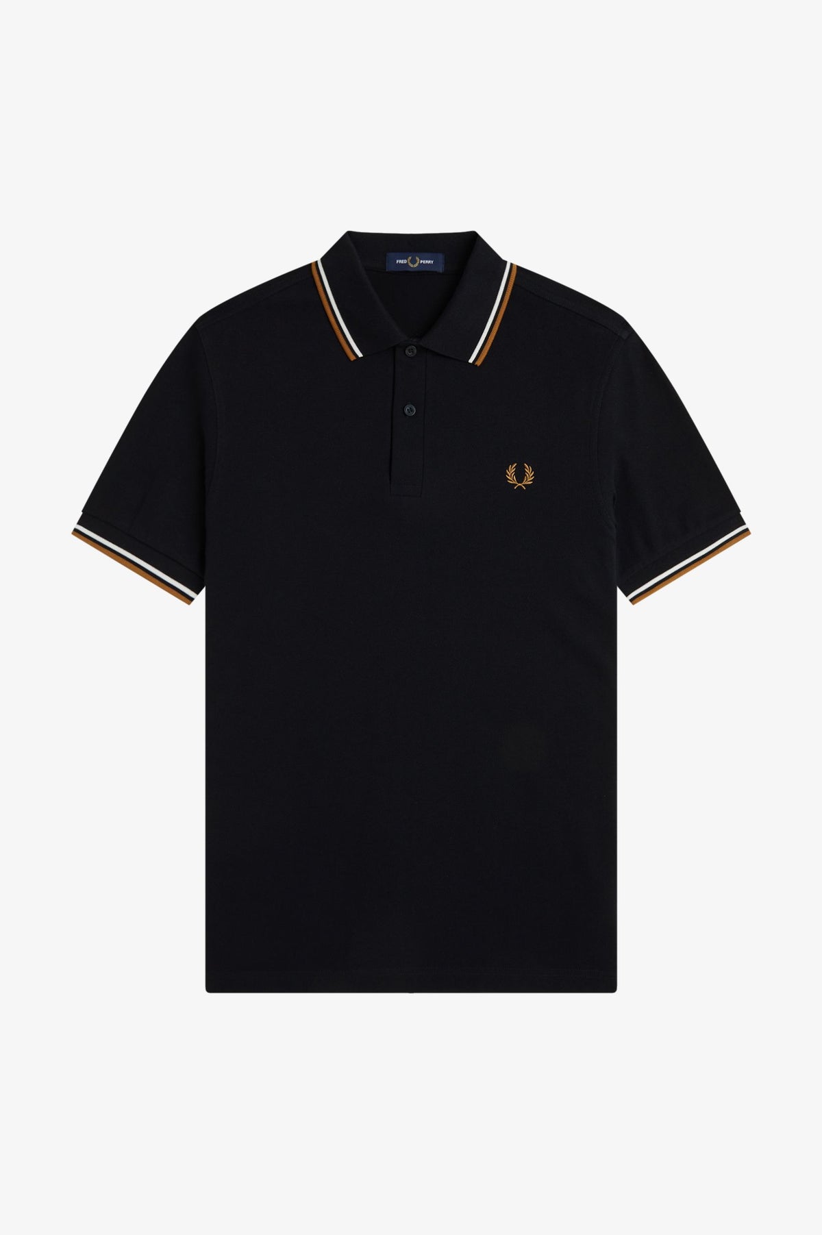 Polo con doppia riga M3600P57 P69 FRED PERRY 