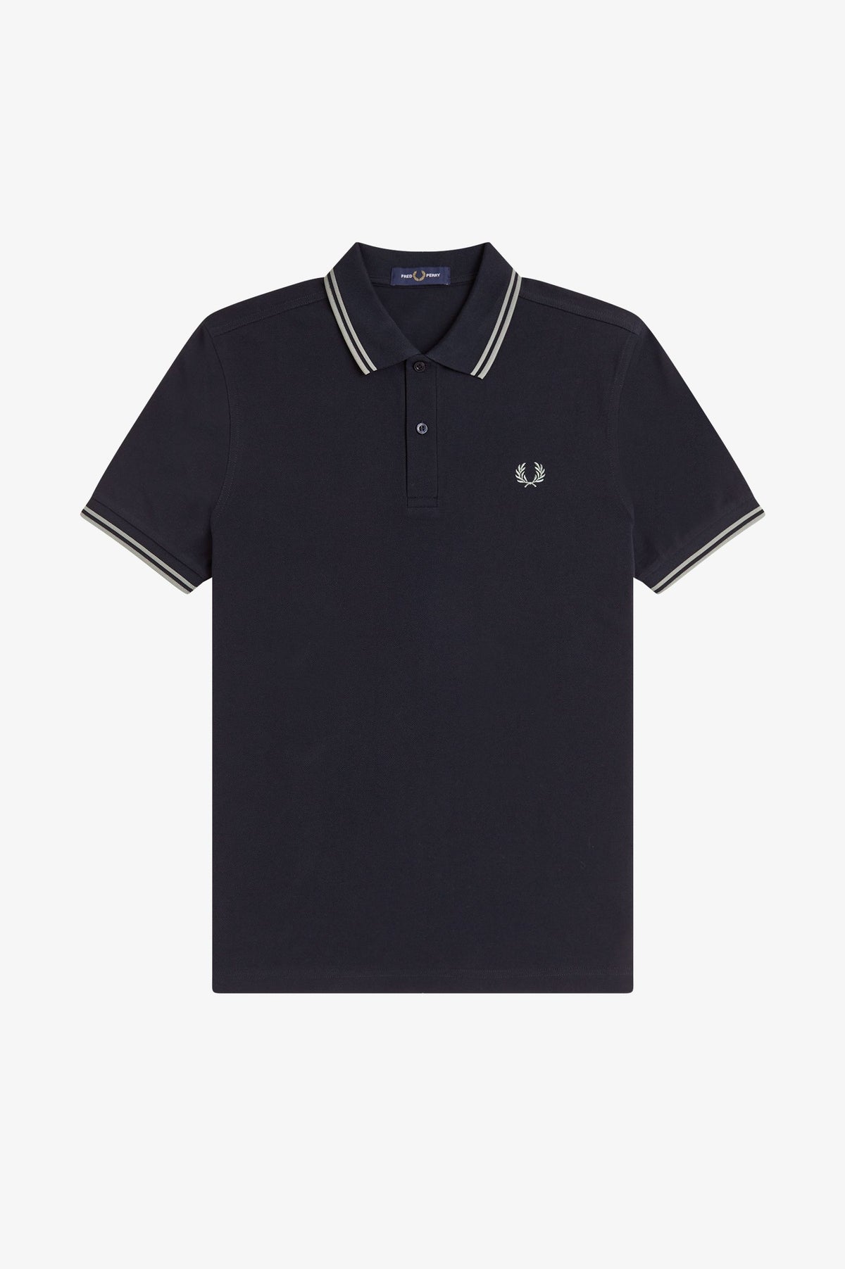 Polo con doppia riga M3600P57 T73 FRED PERRY 