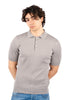 Cotton knit polo shirt
