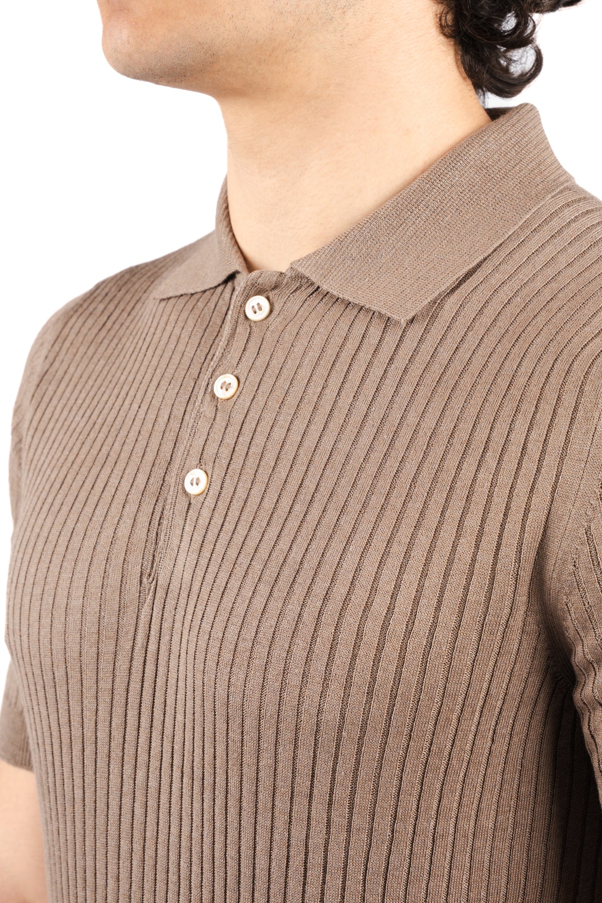Polo in maglia di cotone 57118/18641 130 GRAN SASSO 