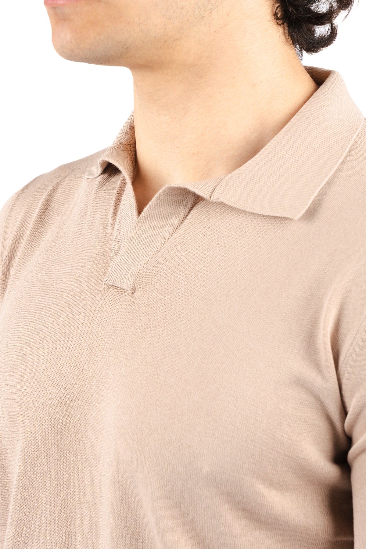 Polo con scollo a  v 57132/20689 110 GRAN SASSO 