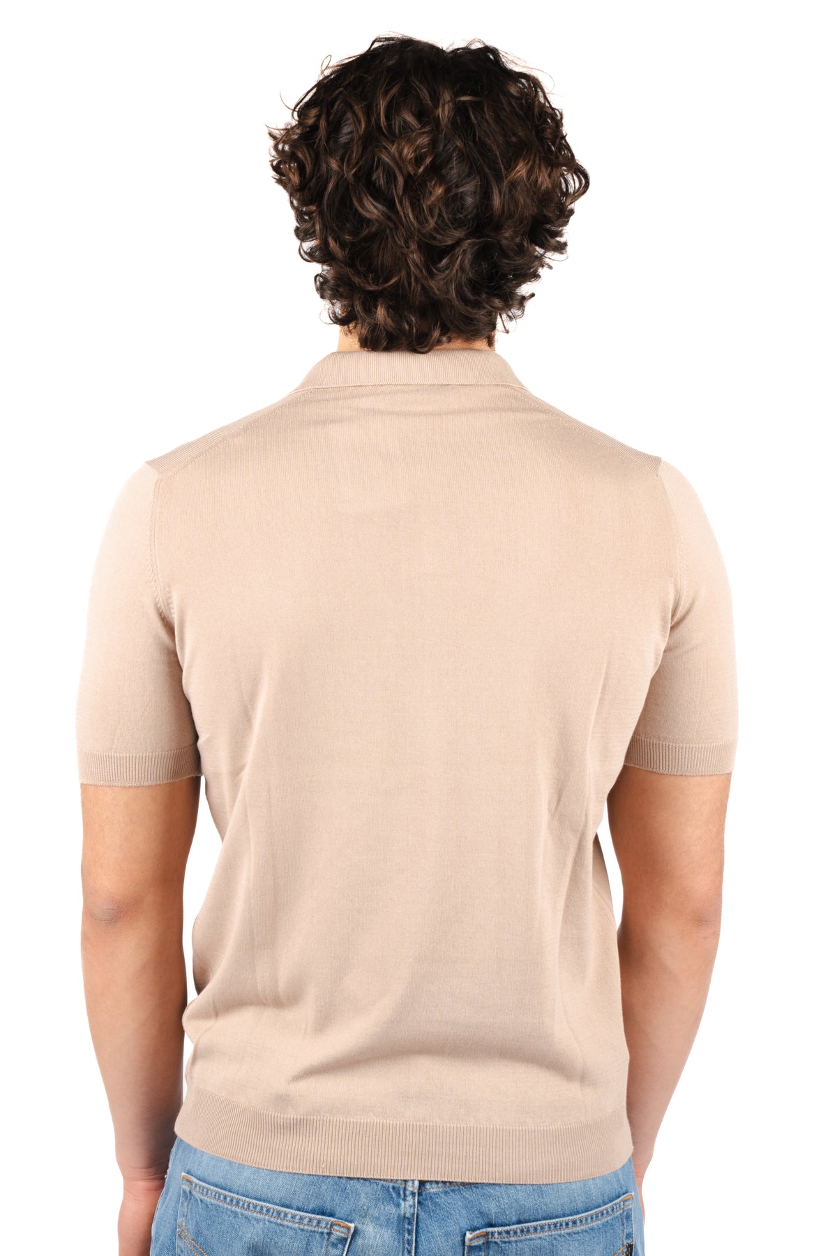 Polo con scollo a  v 57132/20689 110 GRAN SASSO 