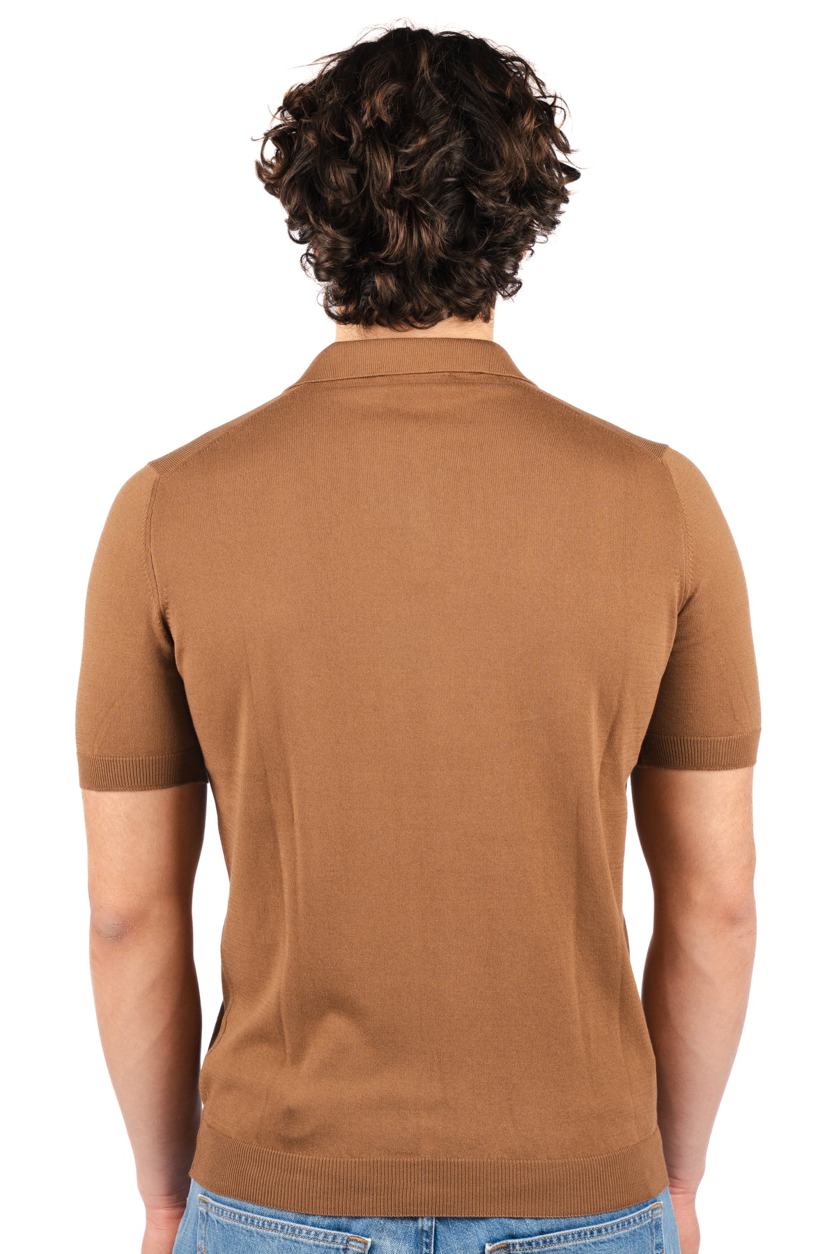 Polo con scollo a v 57132/20689 157 GRAN SASSO 