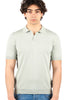 V-neck polo shirt
