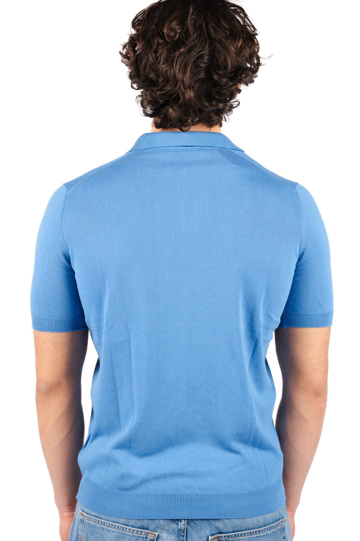 Polo con scollo a v 57132/20689 550 GRAN SASSO 